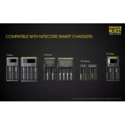 Nitecore 18650 Li-ion Battery (3200mAh) NL1832 -Outdoor Flashlight Store Nitecore NL1832 8