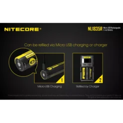 Nitecore NL1835R Micro-USB 18650 3500mAh Li-ion Battery 15 Nitecore NL1835R Micro-USB 18650 3500mAh Li-ion Battery -Outdoor Flashlight Store Nitecore NL1835R 1