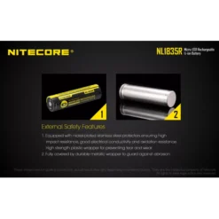 Nitecore NL1835R Micro-USB 18650 3500mAh Li-ion Battery 19 Nitecore NL1835R Micro-USB 18650 3500mAh Li-ion Battery -Outdoor Flashlight Store Nitecore NL1835R 5