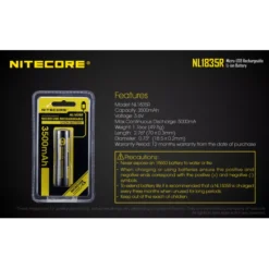 Nitecore NL1835R Micro-USB 18650 3500mAh Li-ion Battery 23 Nitecore NL1835R Micro-USB 18650 3500mAh Li-ion Battery -Outdoor Flashlight Store Nitecore NL1835R 9
