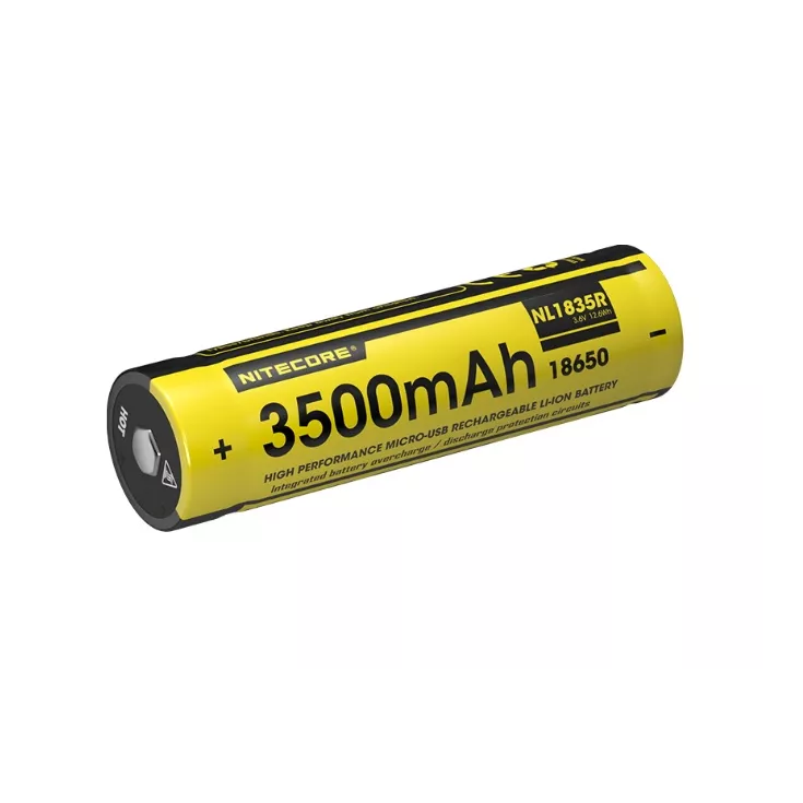 Nitecore NL1835R Micro-USB 18650 3500mAh Li-ion Battery 3 Nitecore NL1835R Micro-USB 18650 3500mAh Li-ion Battery