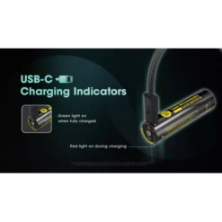 Nitecore NL1836R USB-C 18650 3600mAh Li-ion Battery -Outdoor Flashlight Store Nitecore NL1836R 3