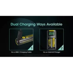 Nitecore NL1836R USB-C 18650 3600mAh Li-ion Battery -Outdoor Flashlight Store Nitecore NL1836R 4