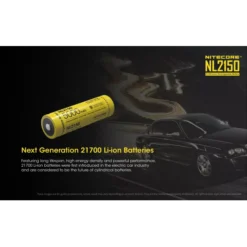 Nitecore 21700 NL2150 Li-ion Battery (5000mAh) 14 Nitecore 21700 NL2150 Li-ion Battery (5000mAh) -Outdoor Flashlight Store Nitecore NL2150 2