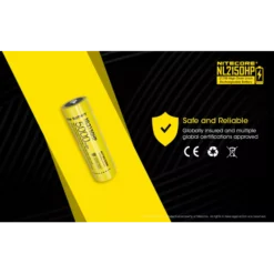 Nitecore 21700 NL2150HP Li-ion High Performance (5000mAh) -Outdoor Flashlight Store Nitecore NL2150HP 7