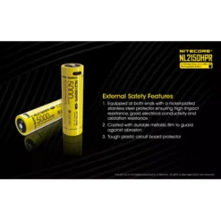 Nitecore 21700 NL2150HPR USB-C 15A Li-ion Battery -Outdoor Flashlight Store Nitecore NL2150HPR 8