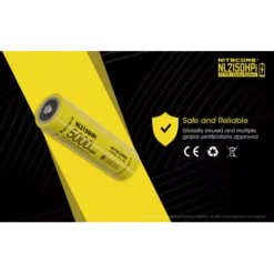 Nitecore 21700 NL2150HPi Li-ion 15A Battery (5000mAH) 23 Nitecore 21700 NL2150HPi Li-ion 15A Battery (5000mAH) -Outdoor Flashlight Store Nitecore NL2150HPi 9