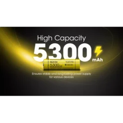 Nitecore 21700 NL2153 Li-ion Battery (5300mAh) -Outdoor Flashlight Store Nitecore NL2153 2