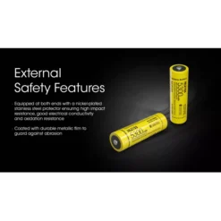 Nitecore 21700 NL2153 Li-ion Battery (5300mAh) -Outdoor Flashlight Store Nitecore NL2153 6