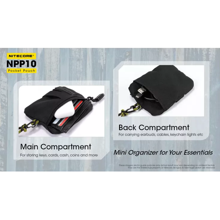 Nitecore NPP10 Pocket Pouch 5 Nitecore NPP10 Pocket Pouch - Image 3