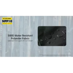 Nitecore NPP10 Pocket Pouch 12 Nitecore NPP10 Pocket Pouch -Outdoor Flashlight Store Nitecore NPP10 2
