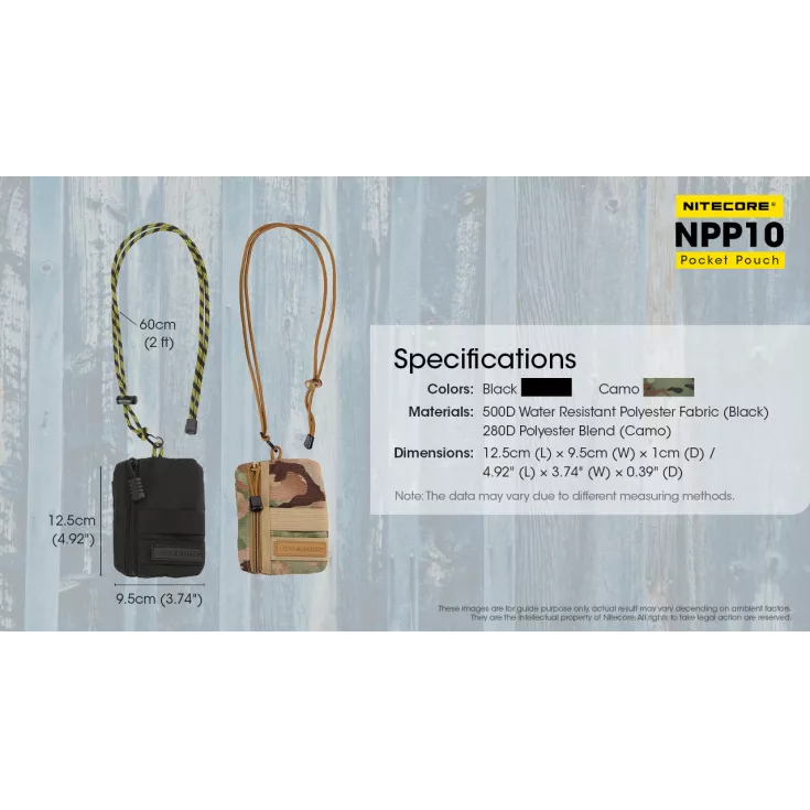 Nitecore NPP10 Pocket Pouch 8 Nitecore NPP10 Pocket Pouch - Image 6