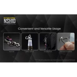 Nitecore NSH10 Snap Hook -Outdoor Flashlight Store Nitecore NSH10 4