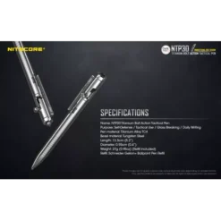 Nitecore NTP30 -Outdoor Flashlight Store Nitecore NTP30 Update 3