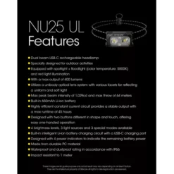 Nitecore NU25 UL -Outdoor Flashlight Store Nitecore NU25 UL 10