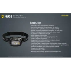 Nitecore NU33 -Outdoor Flashlight Store Nitecore NU33 10