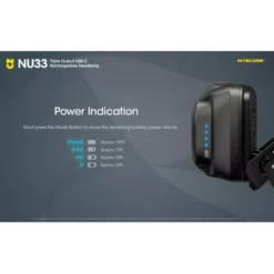 Nitecore NU33 -Outdoor Flashlight Store Nitecore NU33 11