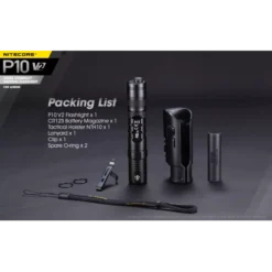 Nitecore P10 V2 -Outdoor Flashlight Store Nitecore P10 V2 9