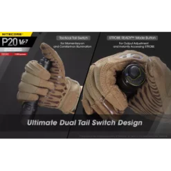 Nitecore P20 V2 -Outdoor Flashlight Store Nitecore P20 V2 6