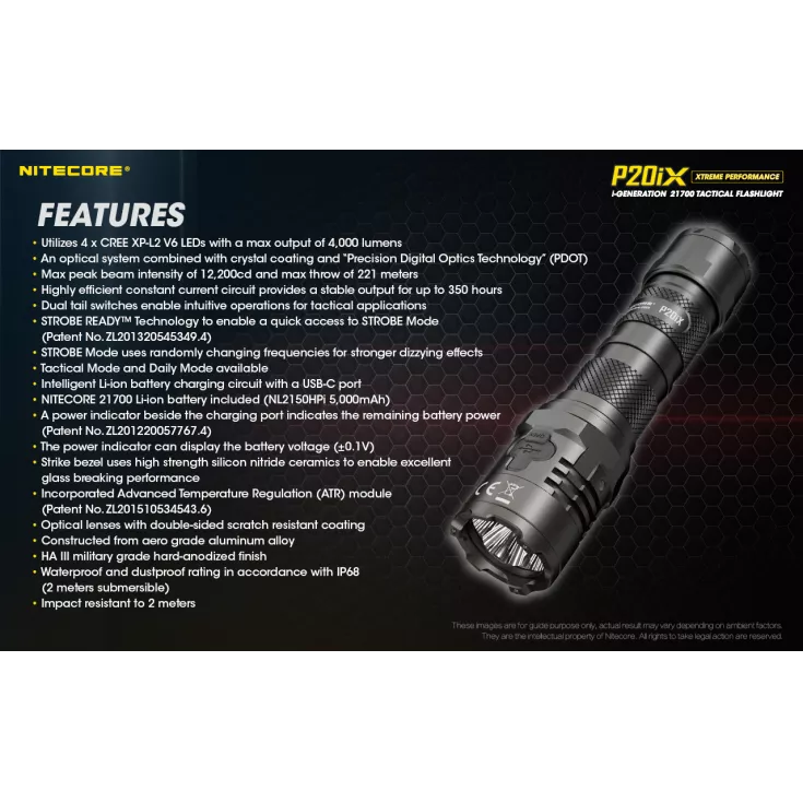 Nitecore P20iX 14 Nitecore P20iX - Image 12