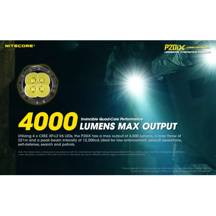 Nitecore P20iX 6 Nitecore P20iX - Image 4