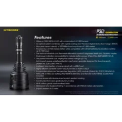 Nitecore P30i 23 Nitecore P30i -Outdoor Flashlight Store Nitecore P30i 10