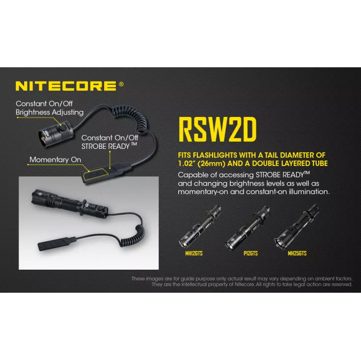 Nitecore RSW2D Remote Switch 4 Nitecore RSW2D Remote Switch - Image 2