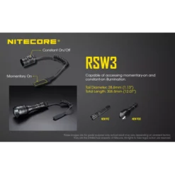 Nitecore RSW3 Remote Switch -Outdoor Flashlight Store Nitecore RSW3 1 1