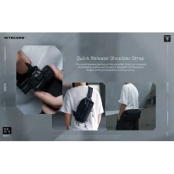 Nitecore SLB03 Sling Bag -Outdoor Flashlight Store Nitecore SLB03 3