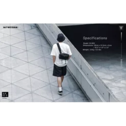 Nitecore SLB03 Sling Bag -Outdoor Flashlight Store Nitecore SLB03 8