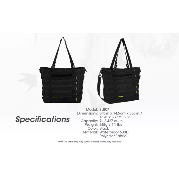 Nitecore SLB07 Tote Bag 10 Nitecore SLB07 Tote Bag - Image 8