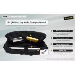 Nitecore SLB09 Sling Bag -Outdoor Flashlight Store Nitecore SLB09 1