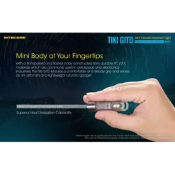 Nitecore TIKI GITD - Blue -Outdoor Flashlight Store Nitecore TIKI GITD Blue 2