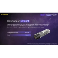 Nitecore TIKI UV -Outdoor Flashlight Store Nitecore TIKI UV 2