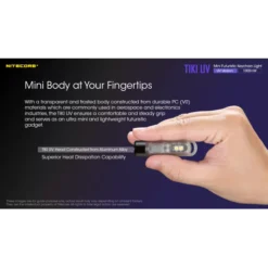 Nitecore TIKI UV -Outdoor Flashlight Store Nitecore TIKI UV 4