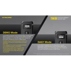 Nitecore TINI 2 21 Nitecore TINI 2 -Outdoor Flashlight Store Nitecore TINI 2 7