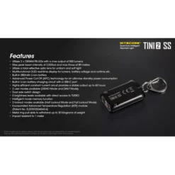 Nitecore TINI 2 SS 24 Nitecore TINI 2 SS -Outdoor Flashlight Store Nitecore TINI 2 SS 10