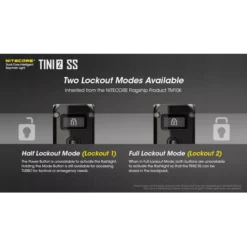 Nitecore TINI 2 SS 21 Nitecore TINI 2 SS -Outdoor Flashlight Store Nitecore TINI 2 SS 7