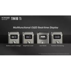 Nitecore TINI 2 Ti -Outdoor Flashlight Store Nitecore TINI 2 Ti 2