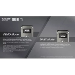 Nitecore TINI 2 Ti -Outdoor Flashlight Store Nitecore TINI 2 Ti 7