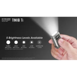 Nitecore TINI 2 Ti -Outdoor Flashlight Store Nitecore TINI 2 Ti 8