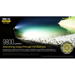 Nitecore TM9K TAC 17 Nitecore TM9K TAC -Outdoor Flashlight Store Nitecore TM9K TAC 2