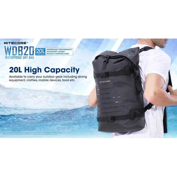 Nitecore WDB20 Dry Bag 5 Nitecore WDB20 Dry Bag - Image 3