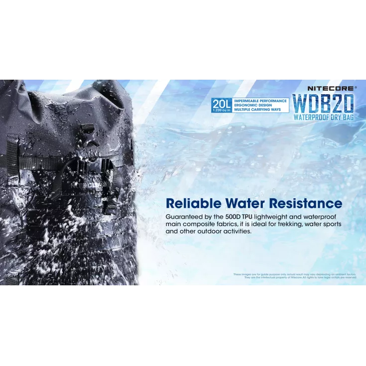 Nitecore WDB20 Dry Bag 6 Nitecore WDB20 Dry Bag - Image 4