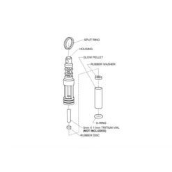 TEC Accessories Isotope Chain Reaction Fob -Outdoor Flashlight Store SCR EG 7