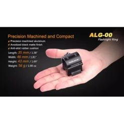 Fenix ALG-00 Quick Release Torch Mount -Outdoor Flashlight Store alg2