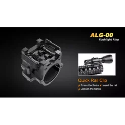 Fenix ALG-00 Quick Release Torch Mount -Outdoor Flashlight Store alg3