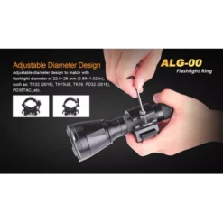 Fenix ALG-00 Quick Release Torch Mount -Outdoor Flashlight Store alg4