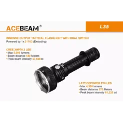 Acebeam L35 -Outdoor Flashlight Store l35 02
