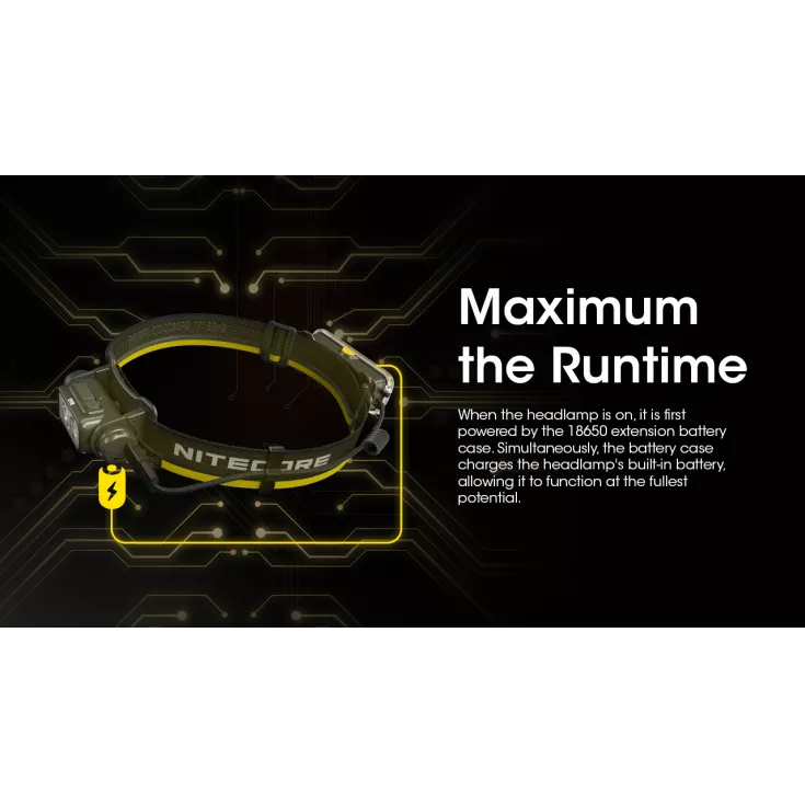 Nitecore 18650 Extension Battery Case 9 Nitecore 18650 Extension Battery Case - Image 7